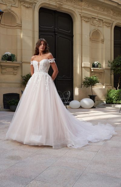 Robe de mariée Tsivia Couture Nuptiale, Rose Angel 2024 boutique Sandra Mariages CREIL Oise