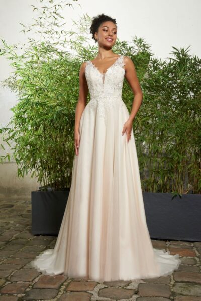 Robe de mariée bohème Vaillante Annie Couture