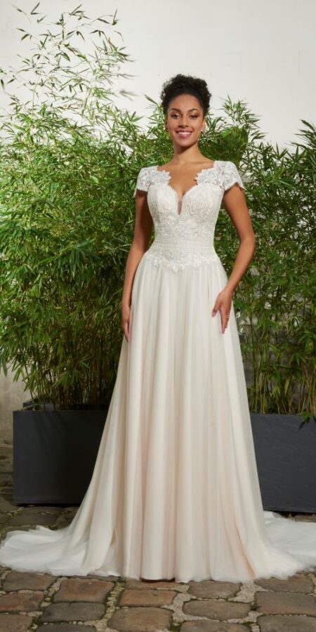 Robe de mariée bohème Valloris,