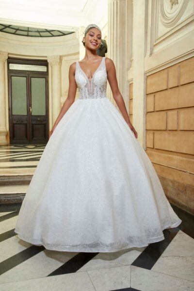 Robe de mariée princesse Vibrante