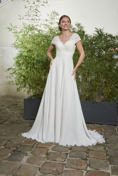 Robe de mariée bohème Vintage Annie Couture 2025