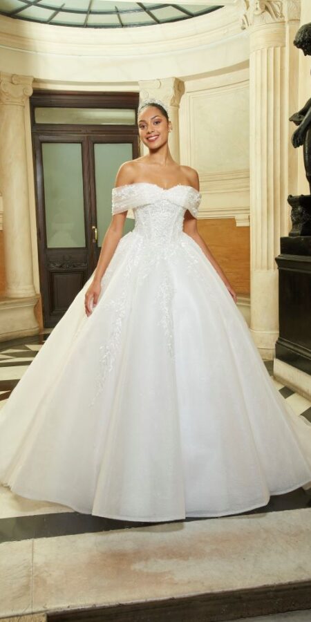 Robe de mariée princesse Volcan Annie couture