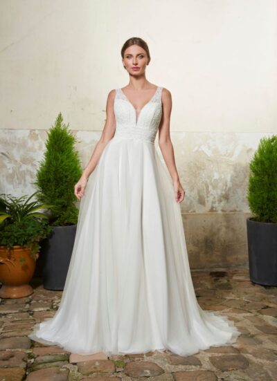 Robe de mariée bohème Volupté Annie Couture