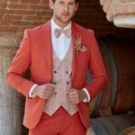 Costume de mariage Adimo Benis couleur Terra cota Vega