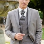 Costume de mariage marié gris David classique Barberini