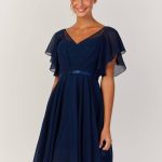 Robe de cocktail NY3324 courte Fashion NEW YORK, chez Sandra Mariages CREIL Oise