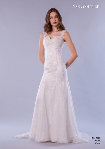 Robe de mariée sirène NC3016, boutique Sandra Mariages CREIL Oise