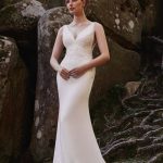 Robe de mariée sirène RP067h, boutique Sandra Mariages CREIL Oise