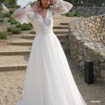 Robe de mariée Potentille Création BOCHET boutique Sandra Mariages CREIL