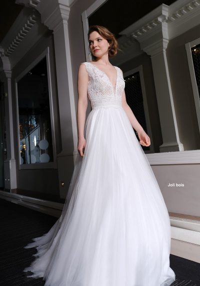 Robe de mariée Rose Créations BOCHET fabrication française