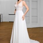 Robe de mariée bohème Marylise, boutique Sandra Mariages à CREIL Oise