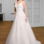 Robe de mariée princesse Mireilla, chez Sandra Mariages CREIL Oise