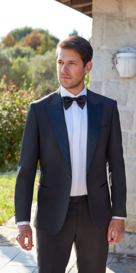 Costume de mariage Inter noir smoking