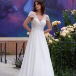 Robe de mariée Valencia Créations BOCHET fabriquée en France