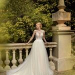 Robe de mariée princesse EB163 en tulle chez Sandra Mariages à CREIL Oise