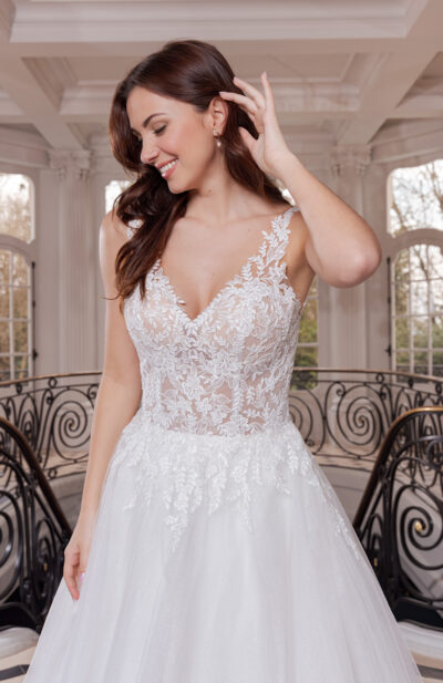 Robe de mariée Nedelle Couture Nuptiale 2026 chez Sandra Mariages CREIL