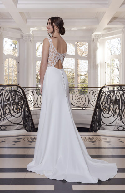 Robe de mariée Nelly Couture Nuptiale 2026 Chez Sandra Mariages à CREIL Oise