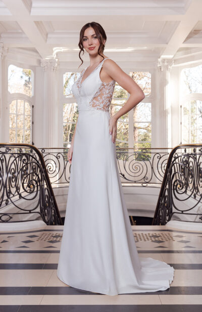 Robe de mariée Nelly Couture Nuptiale 2026 Chez Sandra Mariages à CREIL Oise