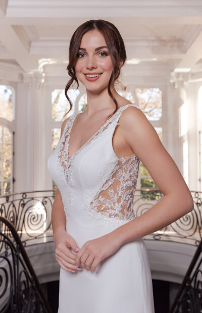 Robe de mariée Nelly Couture Nuptiale 2026 Chez Sandra Mariages à CREIL Oise