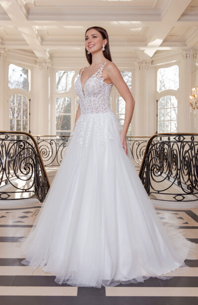 Robe de mariée Nirel Couture Nuptiale 2026 Chez Sandra Mariages CREIL Oise