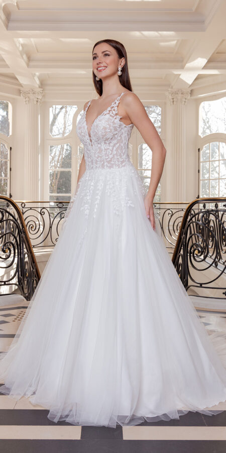 Robe de mariée Nirel Couture Nuptiale 2026 Chez Sandra Mariages CREIL Oise