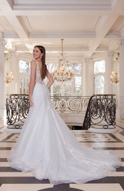 Robe de mariée Novela Couture Nuptiale 2026 Chez Sandra Mariages CREIL Oise