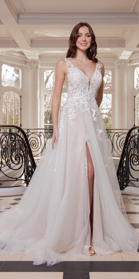Robe de mariée Noga Couture Nuptiale 2026 Chez Sandra Mariages CREIL Oise