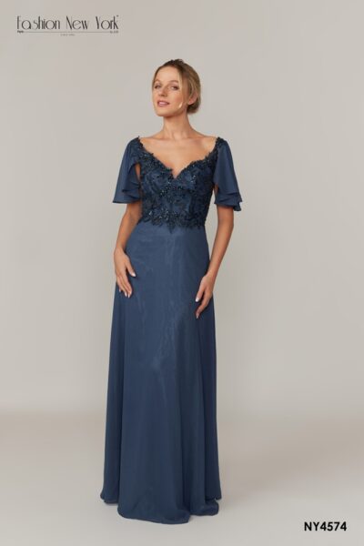 Robe de cocktail longue NY4574