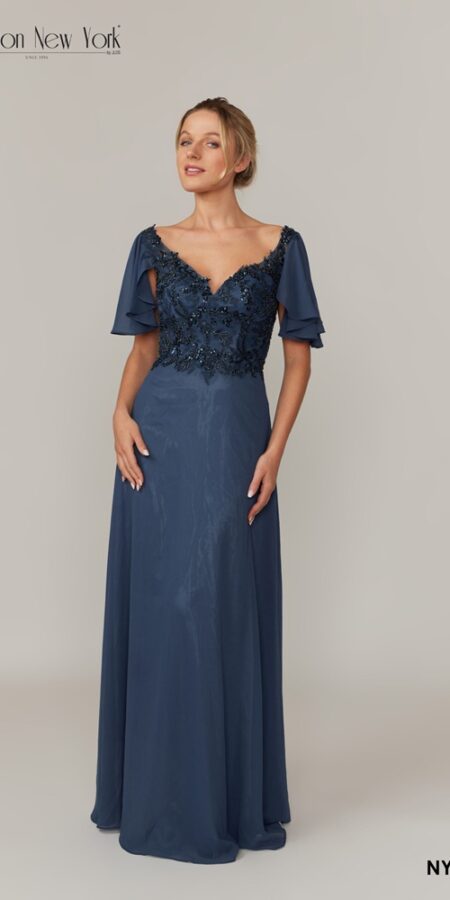 Robe de cocktail longue NY4574
