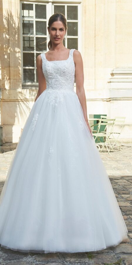 Robe de mariée Clara R Framboise